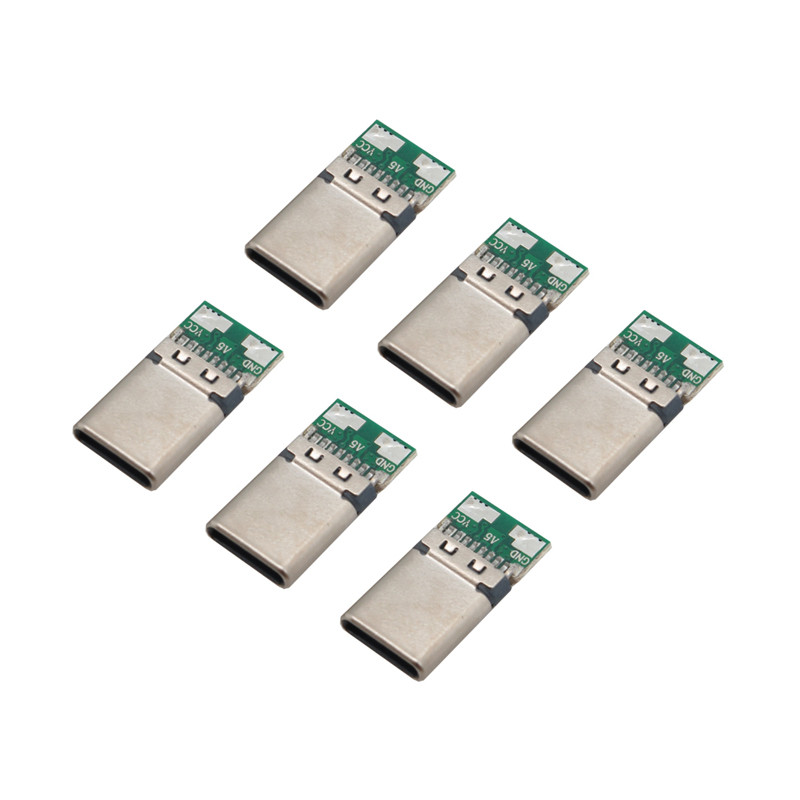 سوکت نری یو اس بی تایپ سی مدل charge_only بسته 6 عددی سوکت نری یو اس بی تایپ سی مدل charge_only بسته 6 عددی