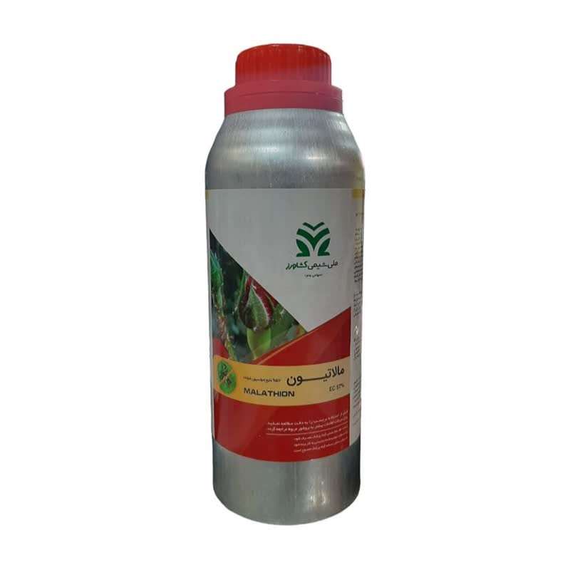 حشره کش مالاتیون ملی شیمی کشاورز مدل مالاتیون حجم 1 لیتر