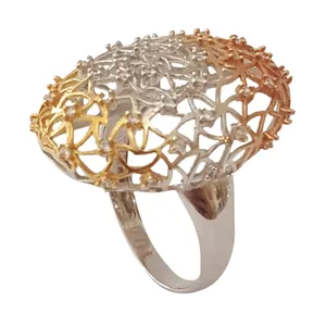 انگشتر نقره زنانه مدل AMT_R065