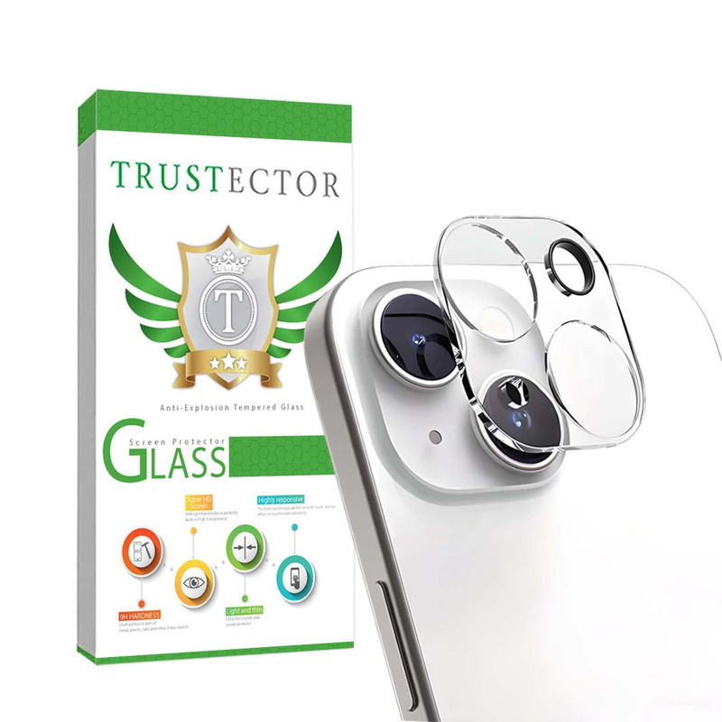 محافظ لنز دوربین تراستکتور مدل 3DLNZSLTR مناسب برای گوشی موبایل اپل iPhone 13 / iPhone 13 mini