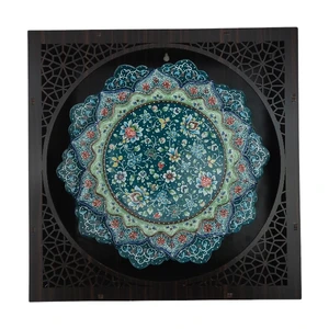 بشقاب میناکاری کد B1085