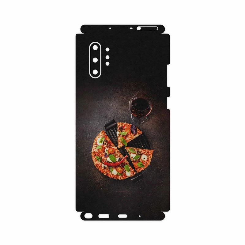 برچسب پوششی ماهوت مدل Pizza-FullSkin مناسب برای گوشی موبایل سامسونگ Galaxy Note 10 Plus