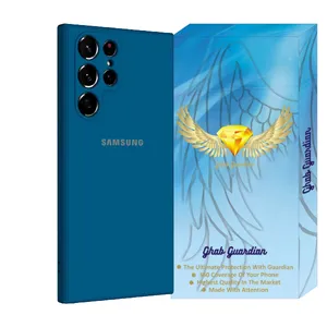 Guardian frame cover, all silicone model, suitable for Samsung Galaxy S22 Ultra mobile phone