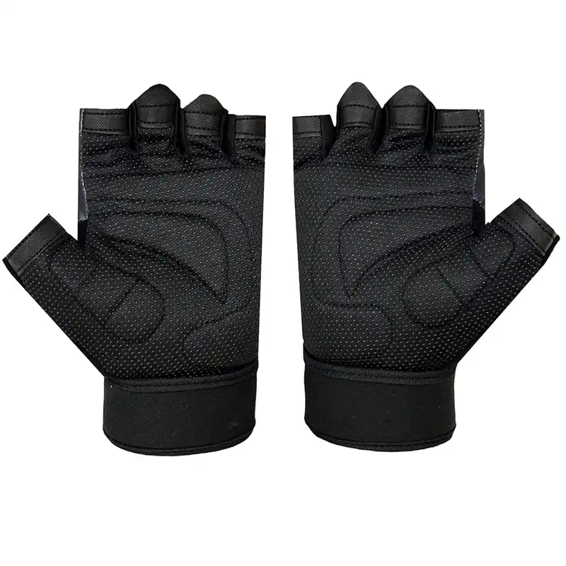 دستکش بدنسازی زنانه مدل SPORT مچ بنددار
