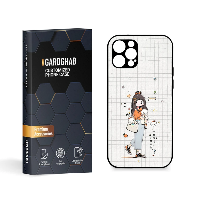 کاور گارد قاب مدل دخترانه مناسب برای گوشی موبایل اپل iPhone 12 Pro Max