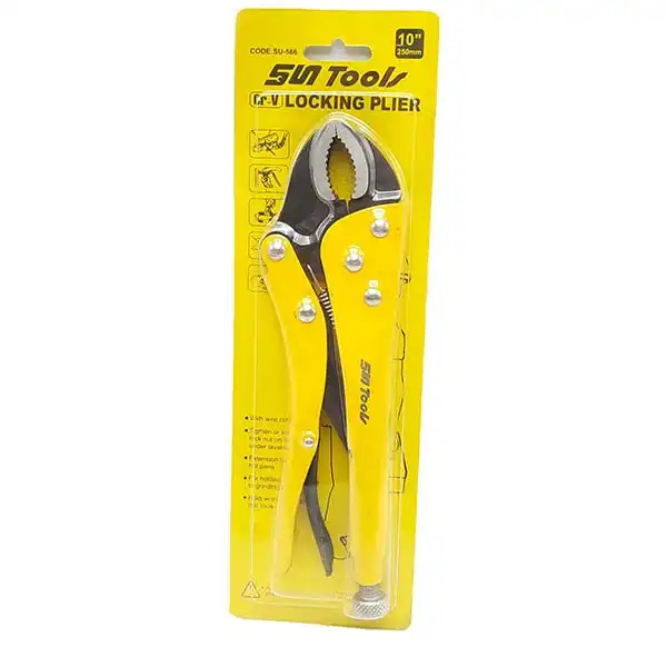 انبر قفلی سان تولز مدل SU-566  سایز 10 اینچ