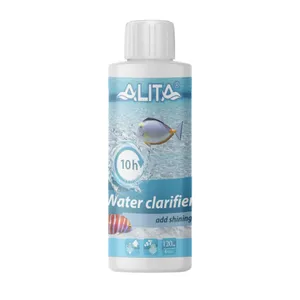 محلول شفاف کننده آب آکواریوم آلیتا مدل Water Clarifier حجم ۱۲۰ میلی لیتر