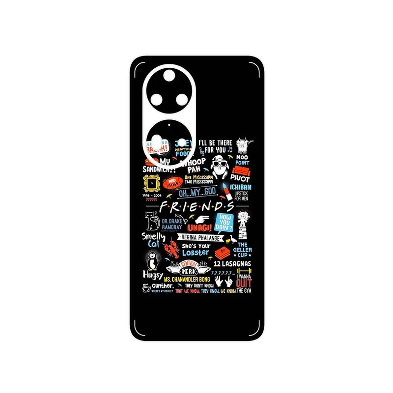 برچسب پوششی ماهوت مدل Friends 2 مناسب برای گوشی موبایل هوآوی P50 Pro