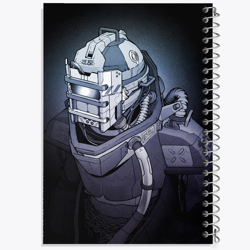 دفتر مشق 100 برگ خندالو طرح بازی دد اسپیس (Dead Space) کد 34985