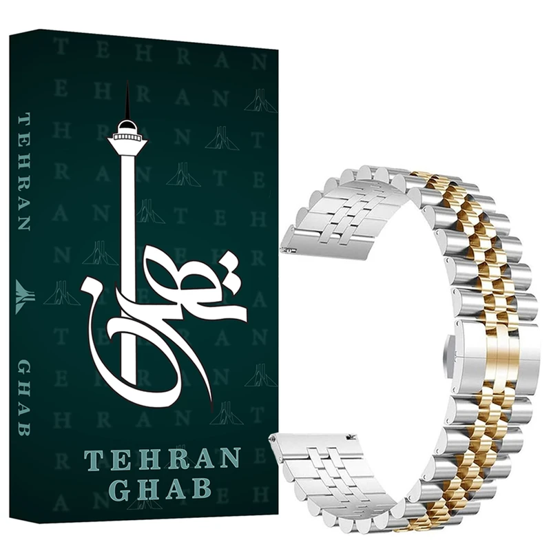 بند ساعت تهران قاب مدل TROLD مناسب برای ساعت هوشمند امیزفیت Active 2 20mm 