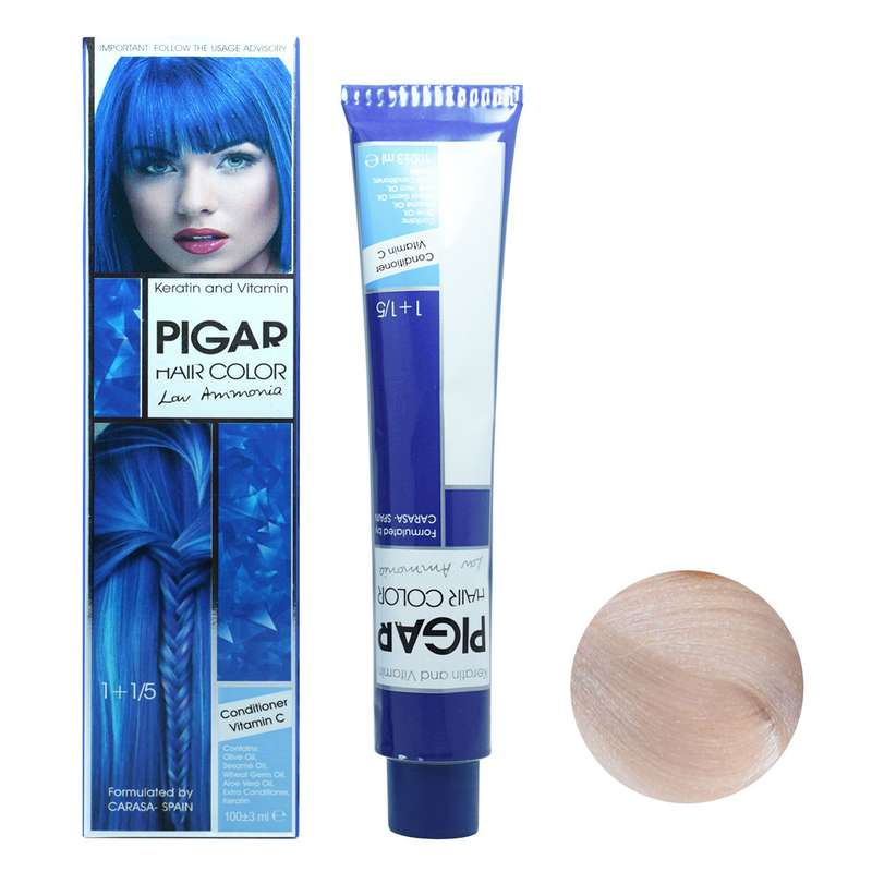 رنگ مو پیگار شماره T10 حجم 100 میلی لیتر رنگ پیازی