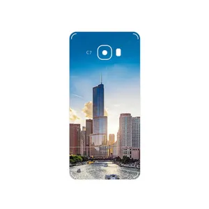 MAHOOT City of Chicago Cover Sticker for Samsung Galaxy C7