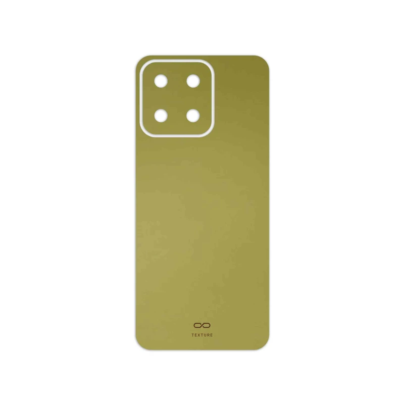 برچسب پوششی ماهوت مدل Matte-Gold مناسب برای گوشی موبایل آنر X7c