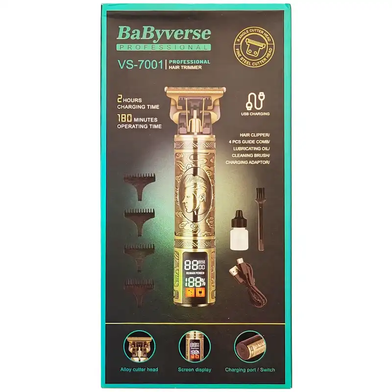 ماشین اصلاح موی صورت و بدن بیبیورس مدل VS-7001