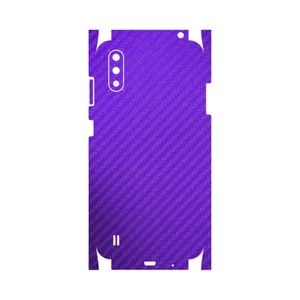 MAHOOT Purple-Fiber-FullSkin Cover Sticker for Samsung Galaxy A01