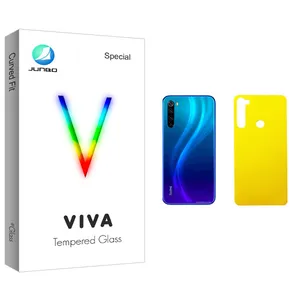 Junbo Viva Glass Back Protector For Xiaomi شیائومی Redmi Note 8