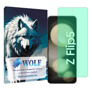 Wolf Tough model green light screen Protector Suitable for Samsung Galaxy Z Flip 5 Mobile Phone