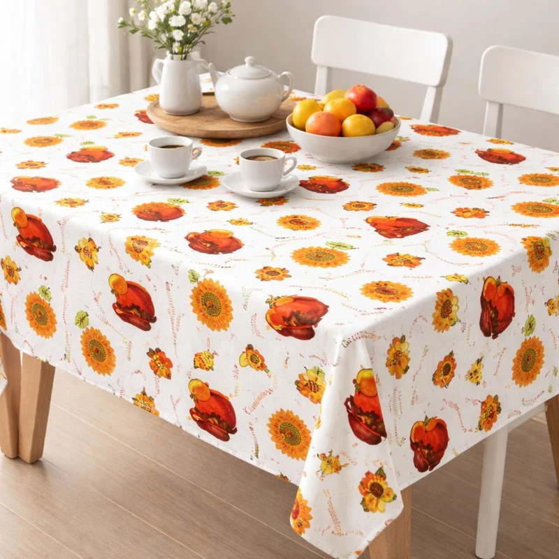 سفره ۴ نفره مدل پروانه ۸۹۰ سایز ۱۰۰*۷۰ سانتیمتر