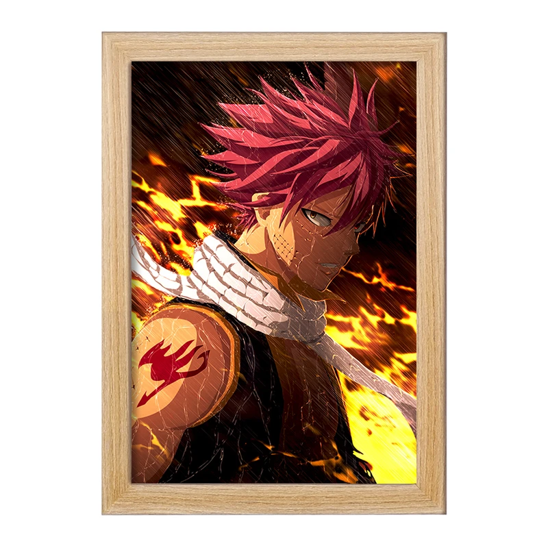 تابلو خندالو مدل ناتسو انیمه فری تیل Fairy Tail  کد 16511