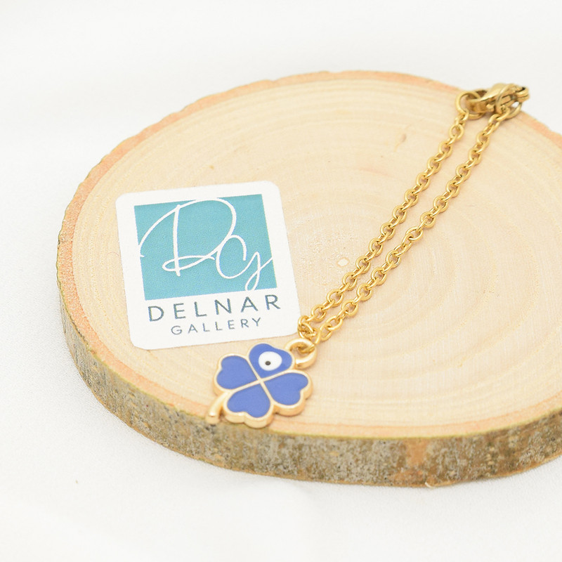 آویز ساعت زنانه دلنار مدل شبدر