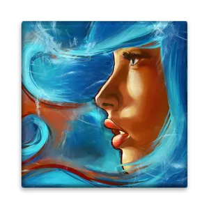 کاشی مدل R1073 طرح نقاشی دختر