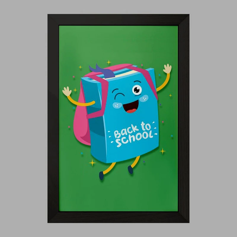 تابلو خندالو مدل بازگشت به مدرسه کد 30042