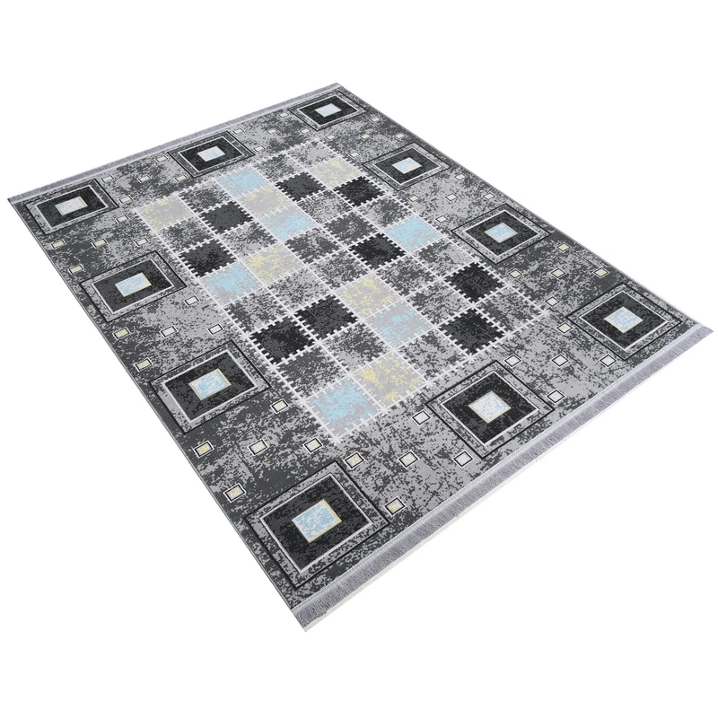 عکس شماره 2 : گلیم ماشینی دنیای فرش مدل یاسمن کد 1080