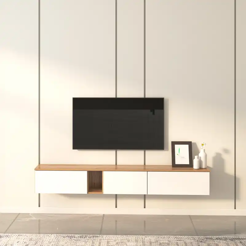 میز تلویزیون دیواری مدل New Roman 180