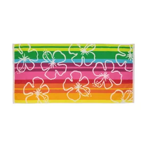 حوله دستی برق لامع مدل ارکیده سایز 70*40 سانتی متر