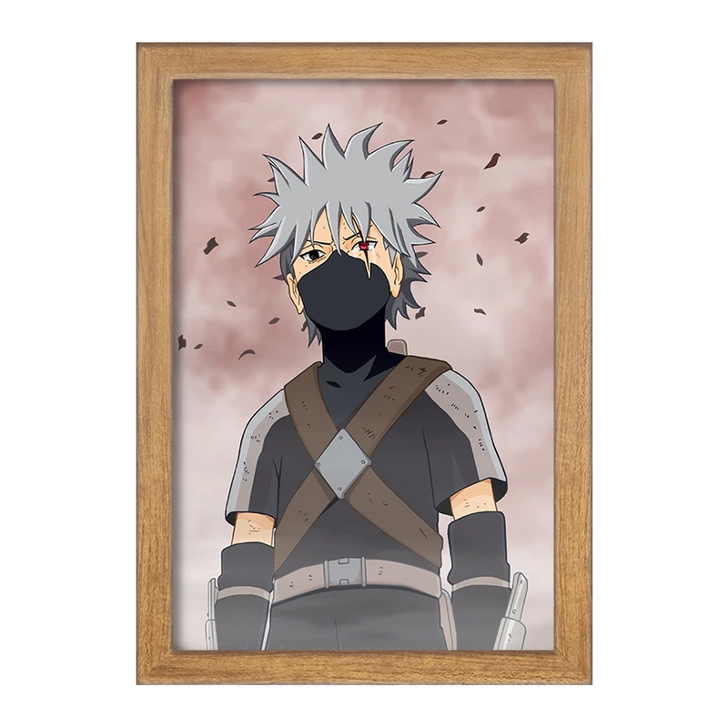 تابلو خندالو مدل هاتاکه کاکاشی انیمه ناروتو Naruto  کد 11269