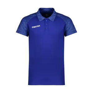 پولوشرت ورزشی مردانه مکرون مدل توتی رنگ آبی