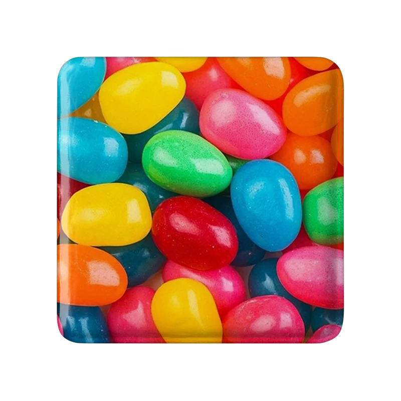 مگنت خندالو طرح پترن خوراکی مدل مربعی کد 31108