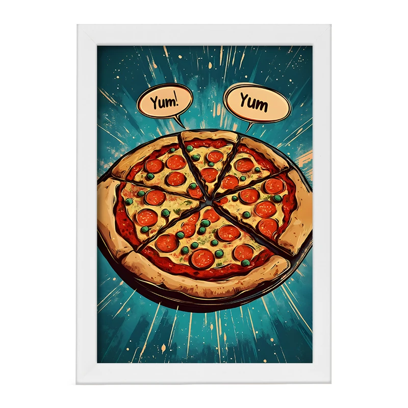 تابلو خندالو مدل پیتزا کد F11729