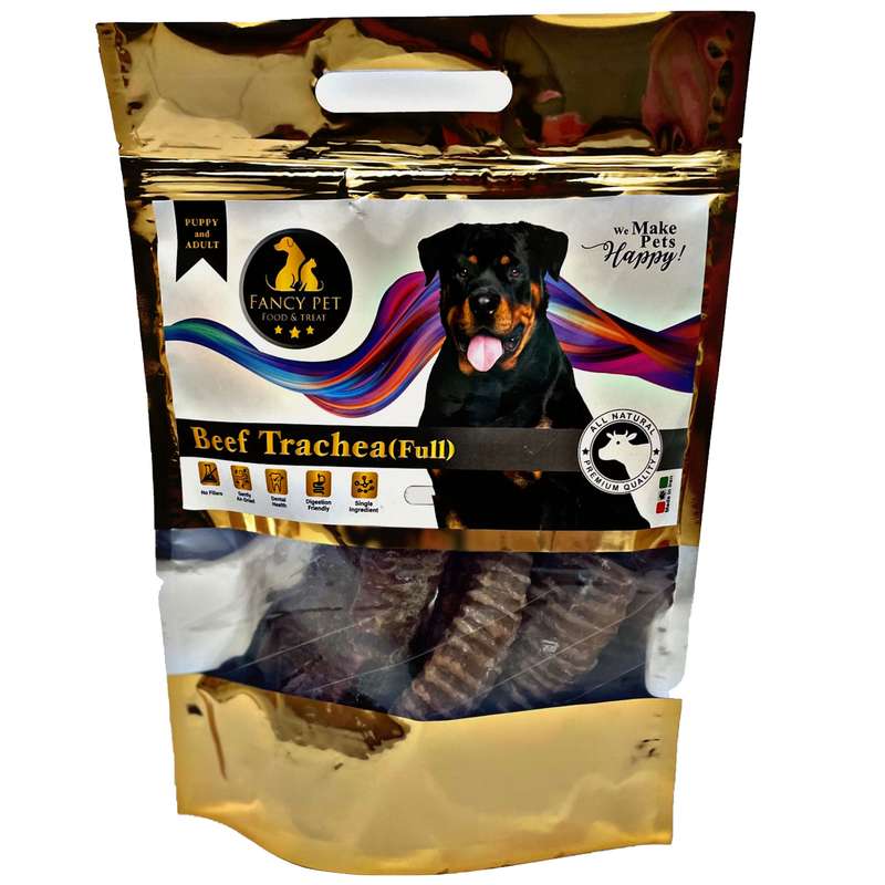 غذای تشویقی سگ فنسی پت مدل Beef Trachea وزن 150 گرم