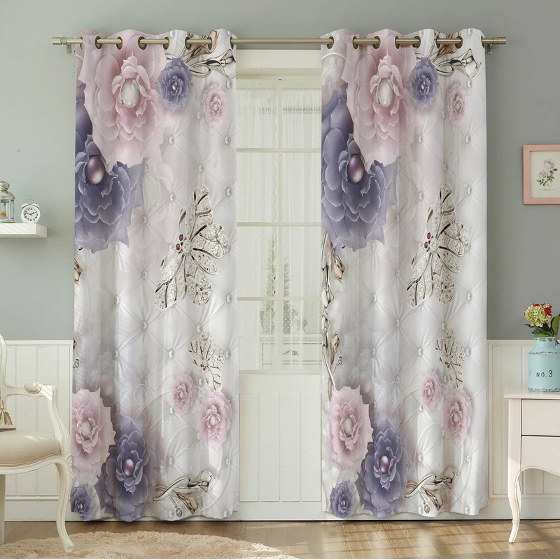 پرده نیروانا طرح  مدل هازان کد 4479 سایز 140×280 سانتی متر