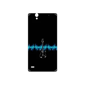 MAHOOT Electric Guitar Cover Sticker for Sony Xperia C4