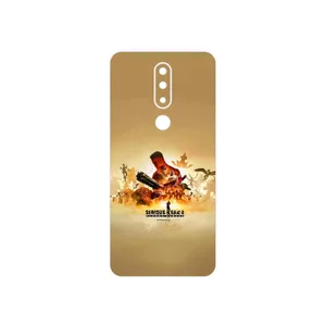 MAHOOT Serious Sam Game Series Cover Sticker for Nokia 5.1 Plus