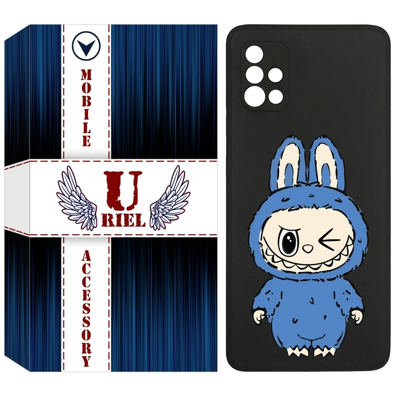 کاور یوریل مدل KSH کد 116 طرح عروسک لبوبو مناسب برای گوشی موبایل سامسونگ Galaxy A51