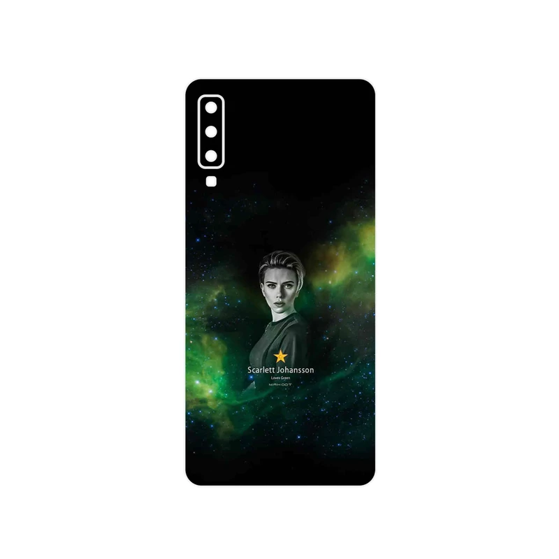 برچسب پوششی ماهوت مدل Scarlett Johansson مناسب برای گوشی موبایل سامسونگ Galaxy A7 2018