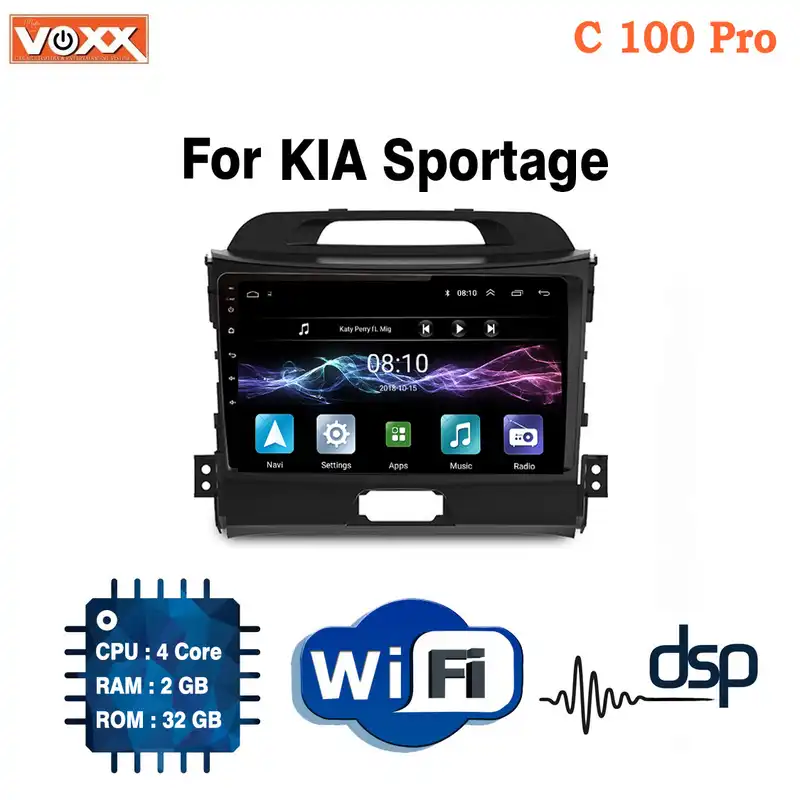 پخش کننده خودرو ووکس مدل SPTGC100Pro