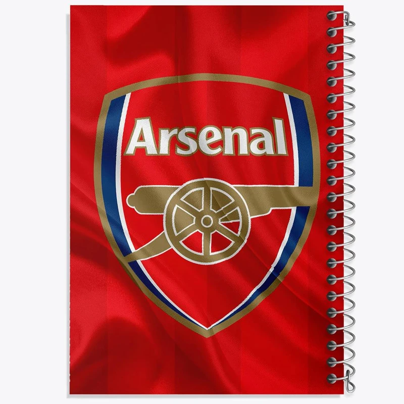 دفتر شطرنجی 50 برگ خندالو طرح باشگاه آرسنال کد 27174