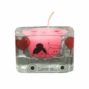 شمع لیوانی مدل عطری 09