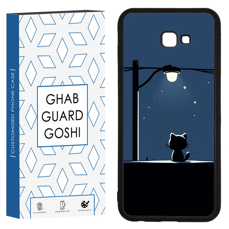 کاور قاب گارد گوشی طرح گربه کد TPU-189 مناسب برای گوشی موبایل سامسونگ Galaxy J4 plus / J4 core
