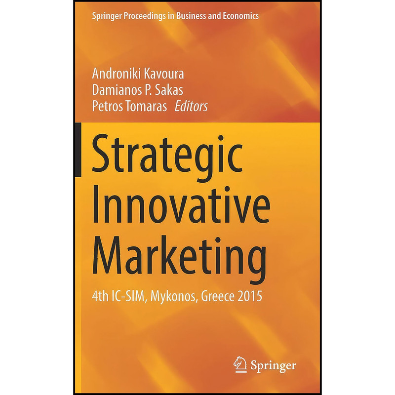 کتاب Strategic Innovative Marketing اثر جمعي از نويسندگان انتشارات Springer
