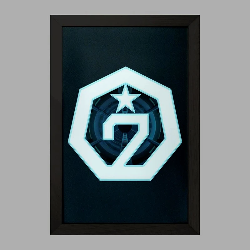 تابلو خندالو مدل گروه گات سون GOT7  کد 11646