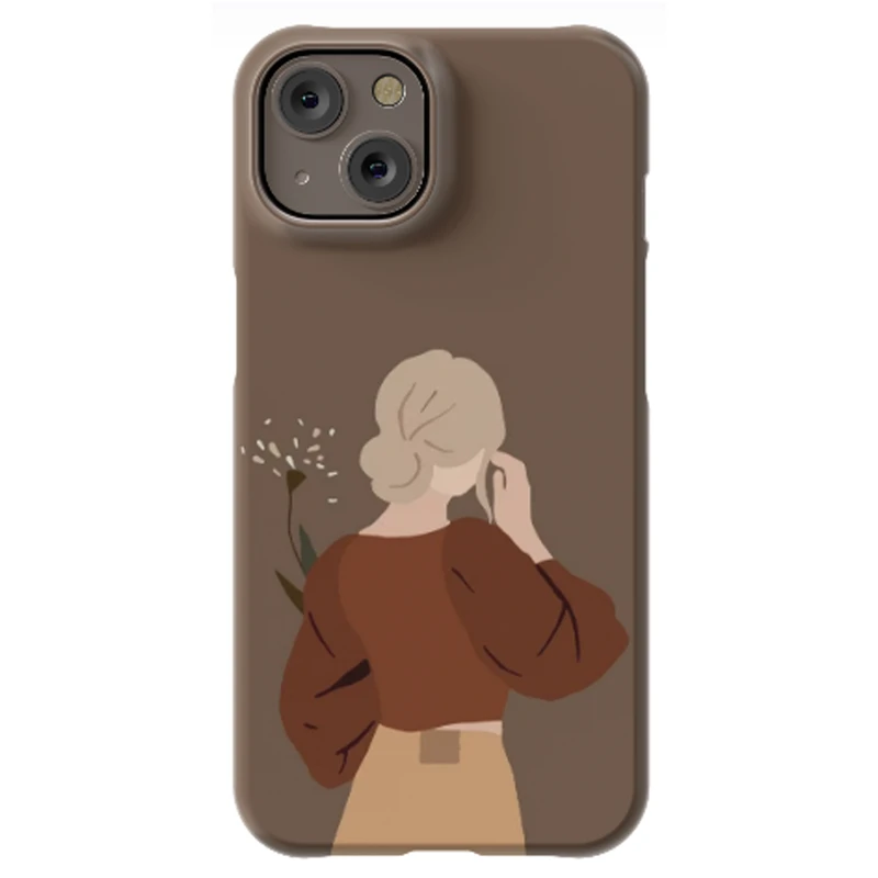 کاور طرح دختر کد DIMO-027 مناسب برای گوشی موبایل اپل  iphone 13 / 14