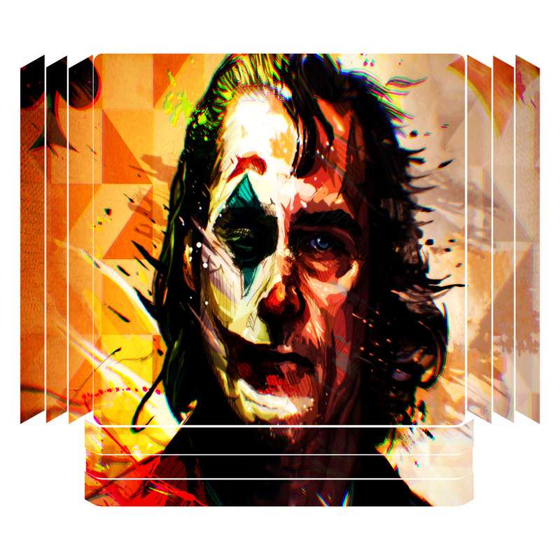 برچسب پلی استیشن ۴ پرو مدل Joker 