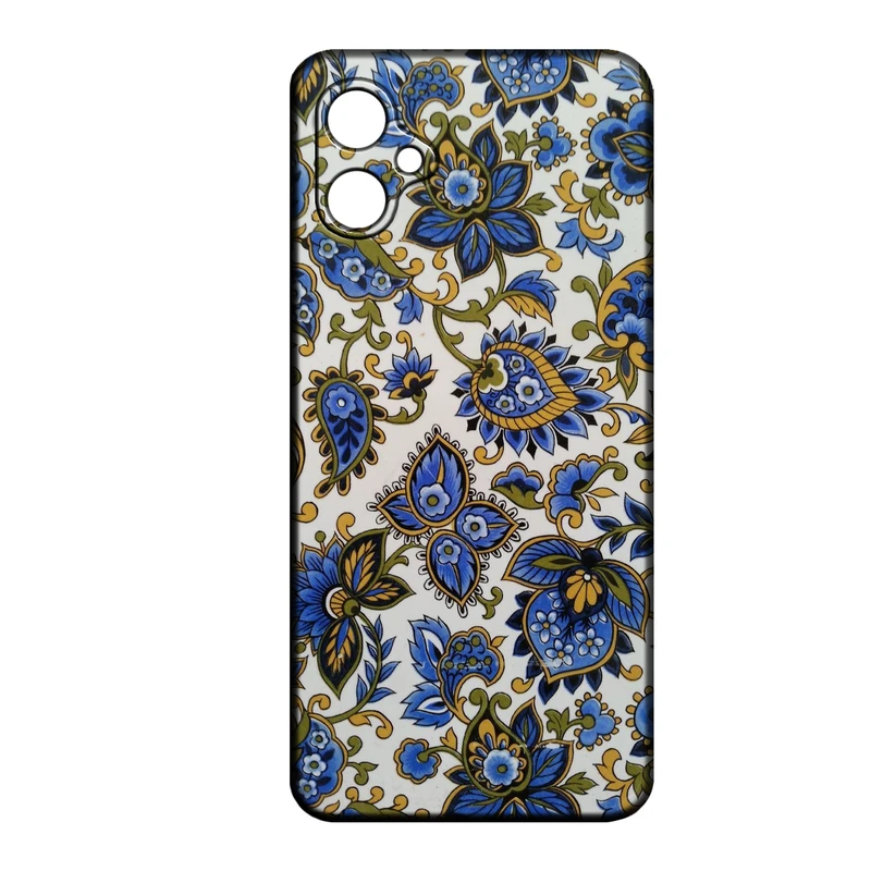 کاور طرح گل کد 318  مناسب برای گوشی موبایل سامسونگ Galaxy A04