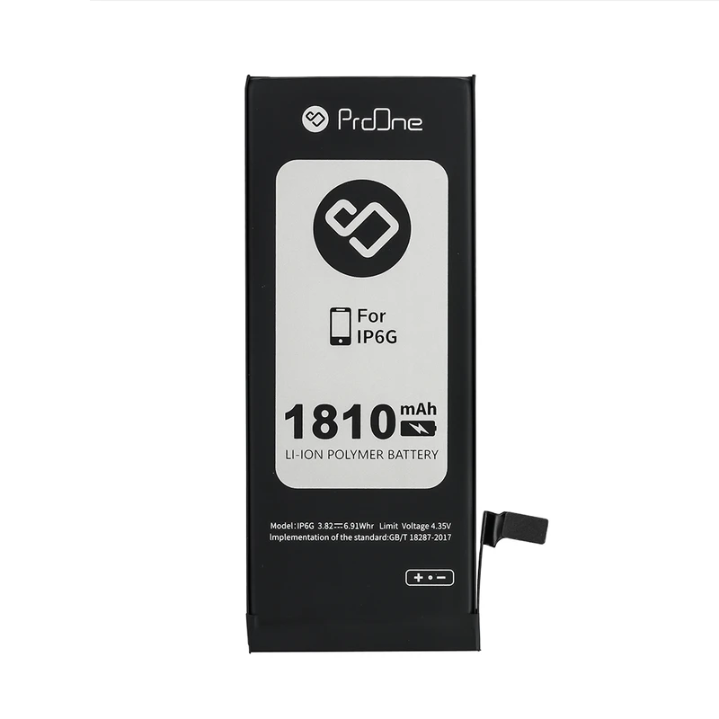 باتری موبایل پرووان مدل IP6G ظرفیت 1810 میلی آمپر ساعت مناسب برای گوشی موبایل اپل iPhone 6
