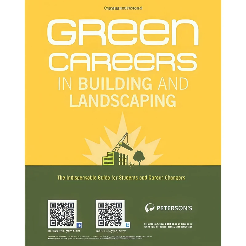 کتاب Green Careers in Building and Landscaping  اثر Petersons انتشارات Petersons